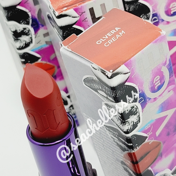 Urban Decay Vice Lipstick | Olvera | Warm Orange | Brand New in Box | Authentic - Picture 3 of 9